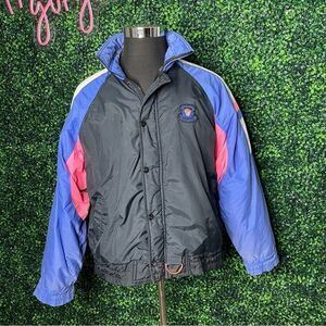 VTG Givenchy Active Color-block Sport Puffer Ski Jacket Sz L